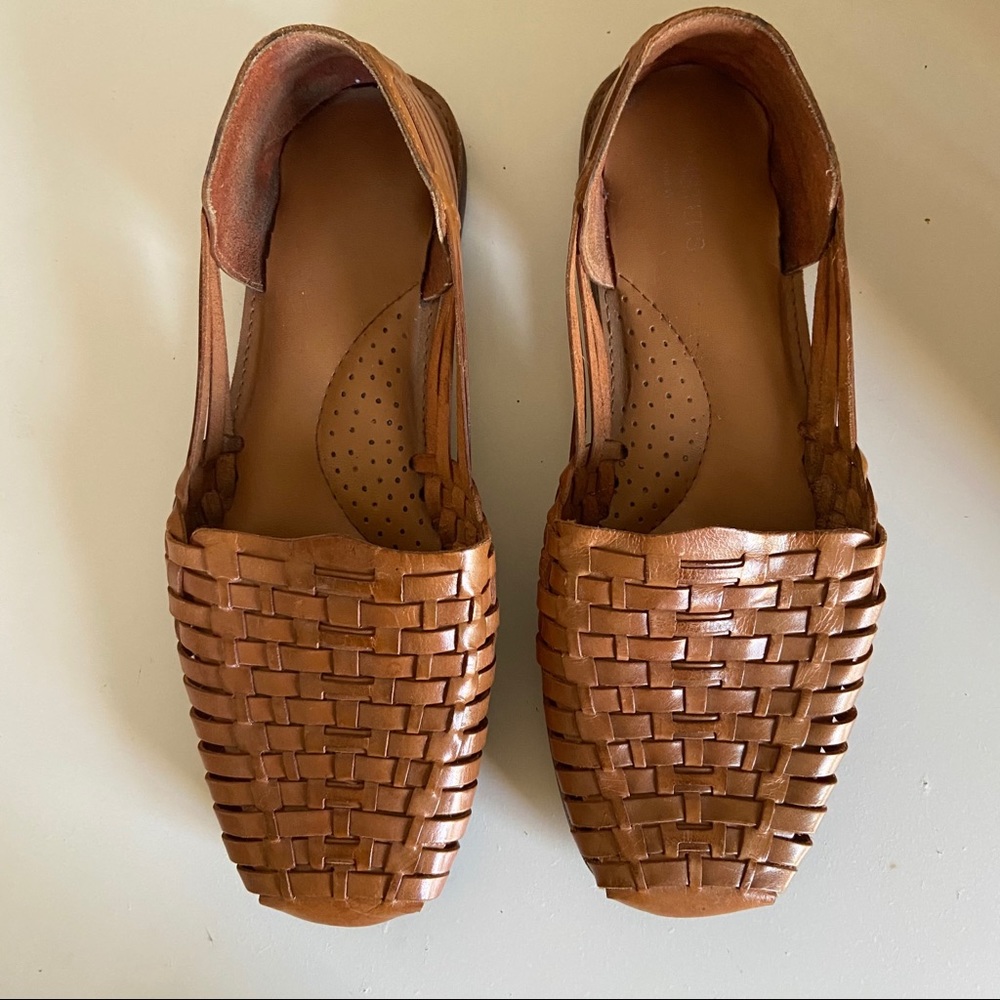 Woven Huarache Flats